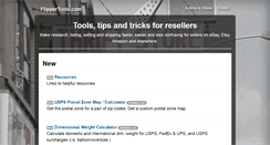 Desktop Screenshot of flippertools.com